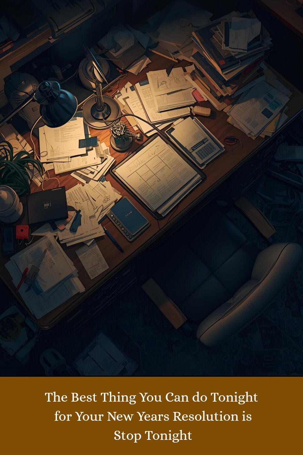 The Best Thing You Can Do Tonight For Your New Years Resolution is Stop Tonight | New Years Resolution Burnout